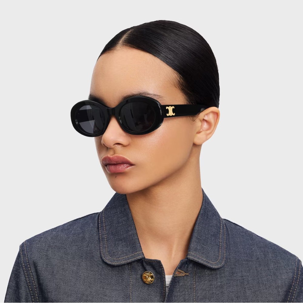 Genuine Celine TRIOMPHE 01 SUNGLASSES IN ACETATE - very good condition